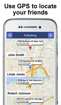 Friend Mapper android App screenshot 3